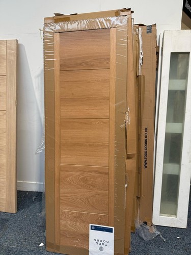 Vancouver oak style fire doors