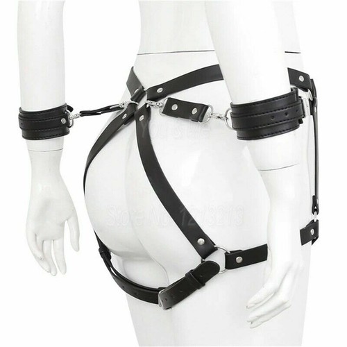 Leather harness lingerie - pu,