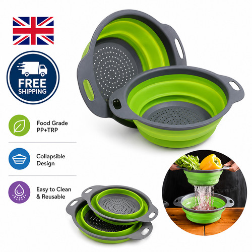 Collapsible colander fruit - collapsible,