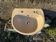 Ideal Standard, Studio 2 tap hole, 50cm basin in Honeysuckle, NO pedestal