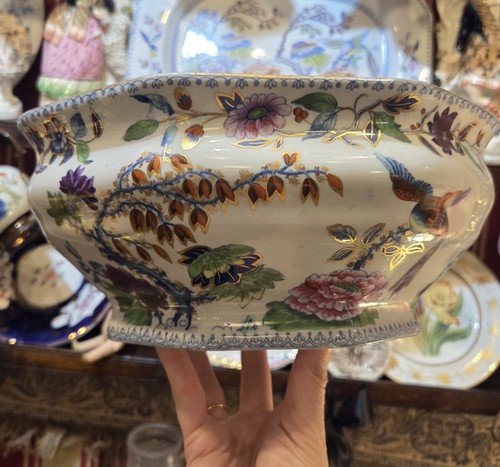 Antique georgian davenport - antique,