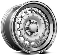 Alloy Wheels 17" Cades Baroque Silver For Mercedes SL-Class [R107] 72-89