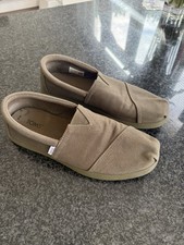 Toms Genuine Green Canvas