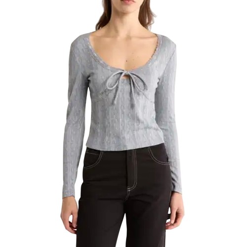 Elodie grey cable - cable, lace