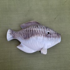 Ceramic fish ornament, mid