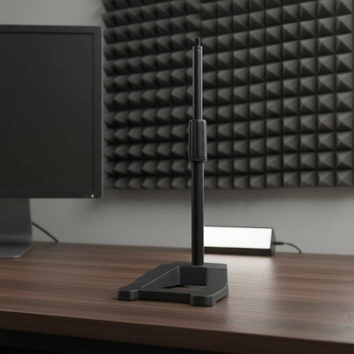 Triangular mic stand stable - mic,