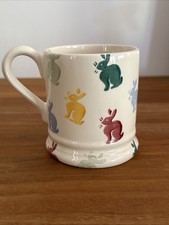Emma Bridgewater Rabbits Easter Bunny Polka Dot Mug 1/2 Pint Mug