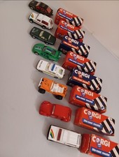 8 Corgi Cars In Boxes