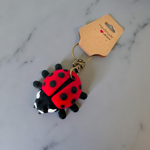 Cute ladybird ladybug - ladybird, keychain
