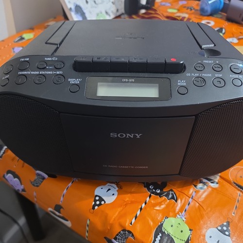 Sony cfd s70 radio - sony, cd