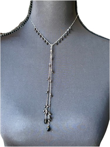 Vintage gothic black crystal - vintage,