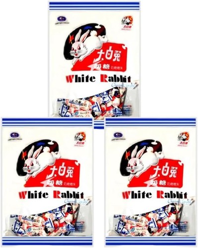White rabbit creamy milk candy - white,