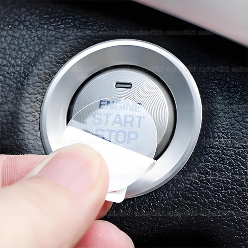 2pcs clear car engine ignition - clear,