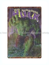   comics metal tin sign home