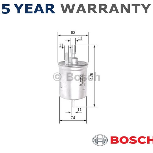 Bosch fuel filter fits audi - fits, a4