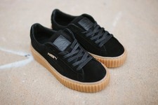PUMA RIHANNA BLACK GUM SUEDE