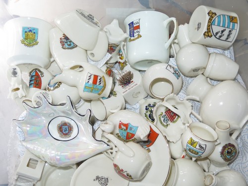 Antique crested ware - antique,
