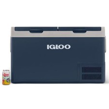 IGLOO ICF80 ELECTRIC COOL BOX COMPRESSOR CAMPING FRIDGE 240V/12V/24V DUAL ZONE