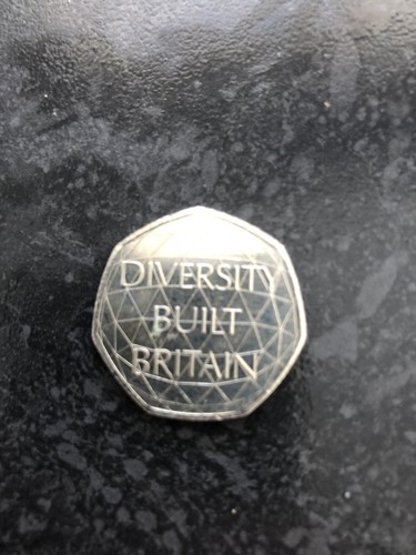 Diversity built britain 50p - britain,
