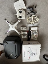 DJI PHANTOM 3 STANDARD W321 DRONE WITH FLIGHT CASE & ACCESSORIES