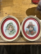 Frances Brundage bonnet girls