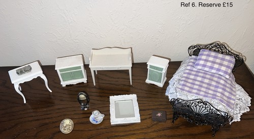 Dolls house furniture - house, bundle