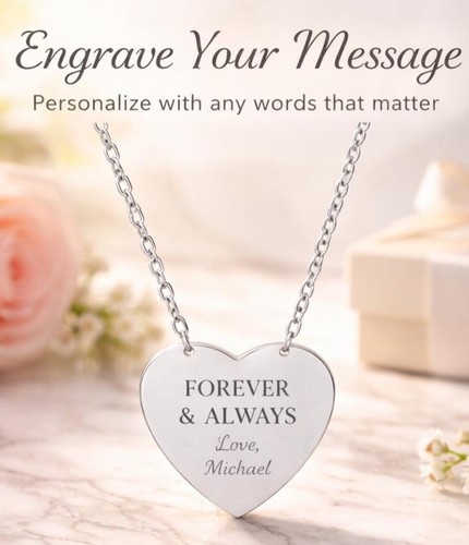 Custom necklace personalised
