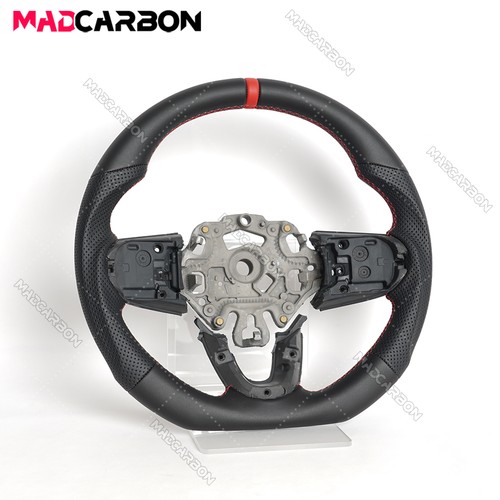 Full leather steering wheel - leather,