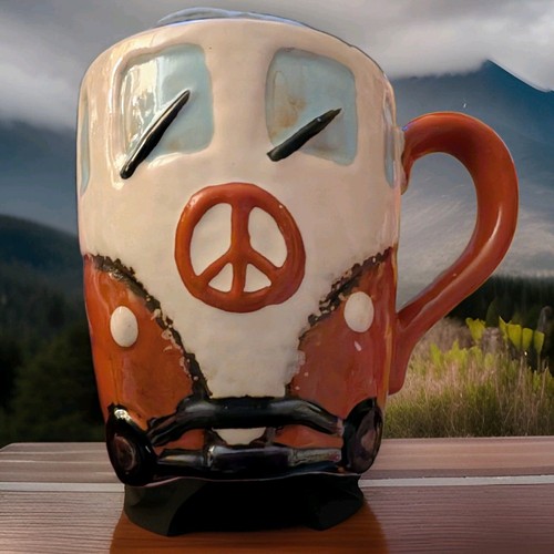 Volkswagen bus hippie van - vw,