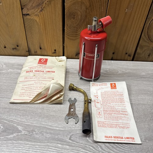 Vintage retro gas - blow, lamp