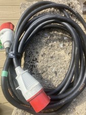 10 m 400v 5-core Walther socket and plug / Nexans Lineax HO7RN-F cable extension