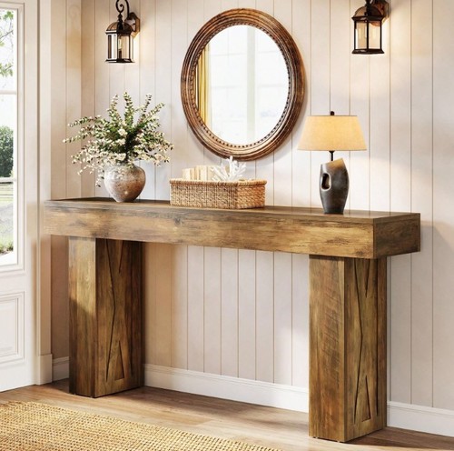 Inch solid wood console - inch,