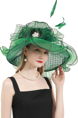 Women organza headdress - headdress, hat