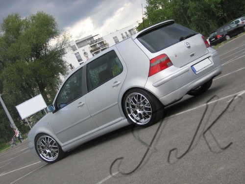 Rear lip spoiler for - for, golf