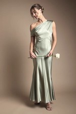 Coast Olive Bridesmaid Dress