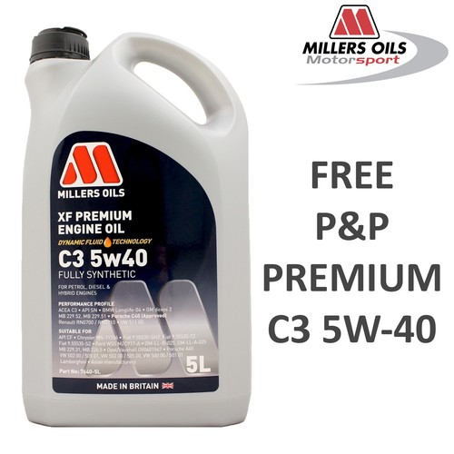 Millers oils premium c3 - xf,