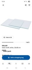 IKEA Kallax Glass Shelf Insert