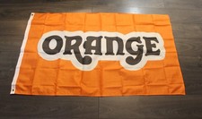 Orange Guitar Amp Banner Flag