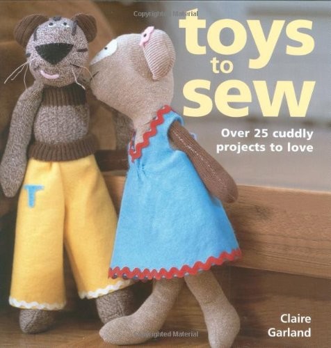 Toys sew over 25 cuddly - to, sew: