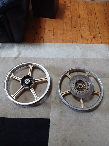 Kawasaki 125 gold wheel set - kawasaki, ar