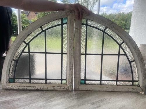 Nice pair salvaged antique art - nice,