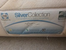 Sealy King Size Mattress Posturepedic, Pocket Sprung, Hand Tufted, Cream