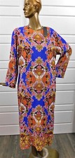 New Kobi Halperin Marley Admiral Multi $548rt Long Maxi Dress sz XL