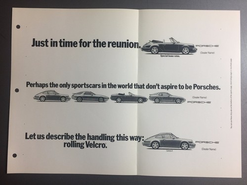1991 1992 porsche full line - 1992,