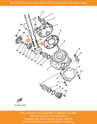 Yamaha nut 90179 - nut,, oem