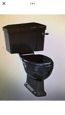 Burlington Jet Black Toilet In