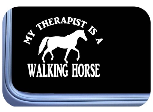 Walking horse sticker natural - walking,