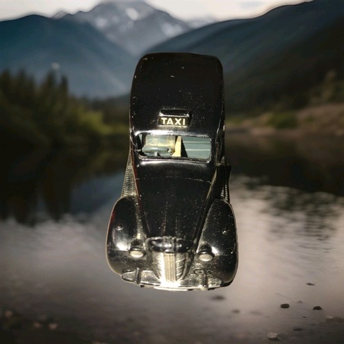 Dinky austin taxi black - austin,