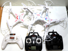 3 Toy drones quadcopters