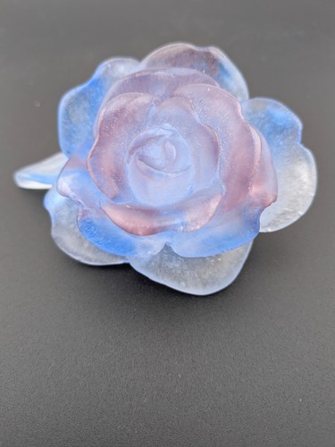 Daum pate verre violet - verre,
